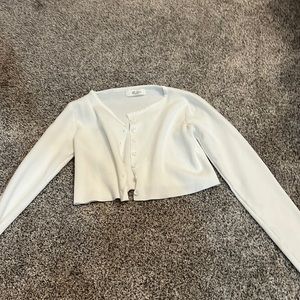 cropped cardigan